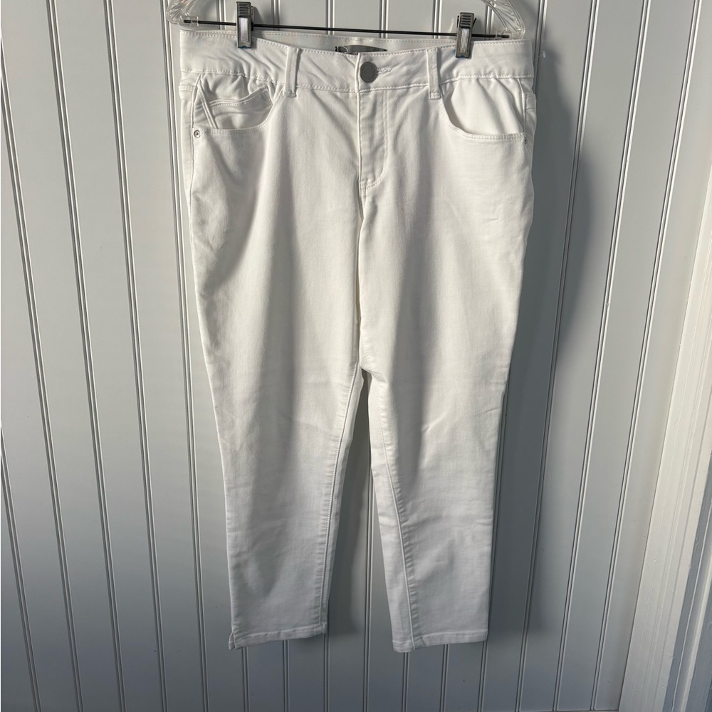 Wit & Wisdom White Women’s Straight ankle Jeans
